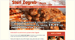 Desktop Screenshot of pizzeria-stari-zagreb.hr